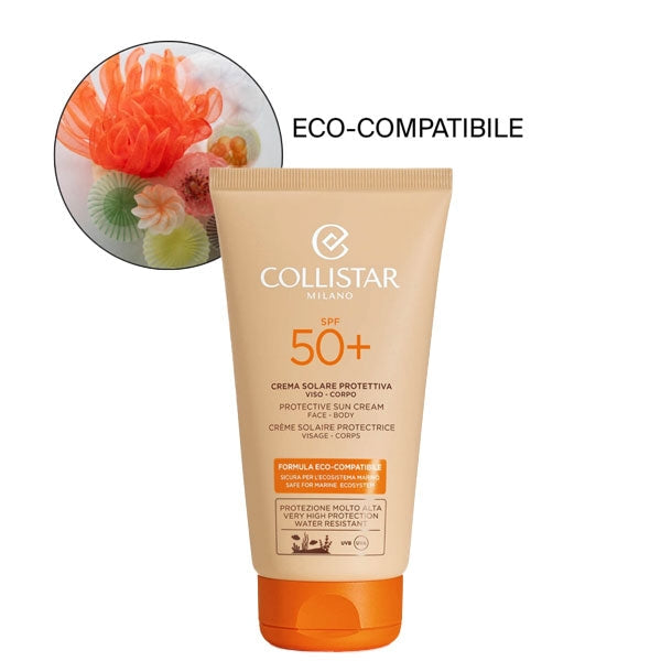 COLLISTAR CREMA VISO SOLARE PROTEZIONE VISO CORPO SPF 50+ 150 ML