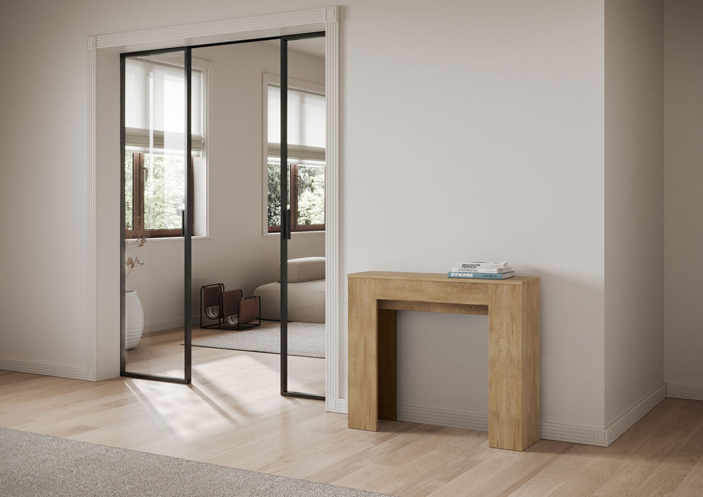 Consolle Estensibile Elegante Slick 90x25/181 cm