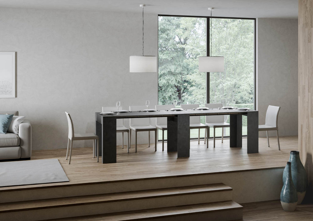Consolle estensibile elegante 78x47/290 cm in vari colori