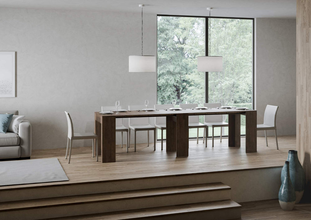 Consolle estensibile elegante 78x47/290 cm in vari colori