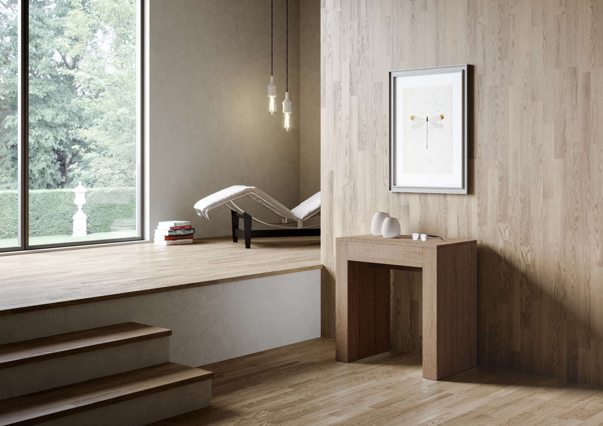 Consolle estensibile elegante 78x47/290 cm in vari colori