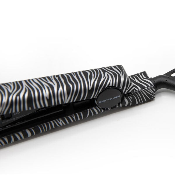 CORIOLISS C-STYLE PIASTRA CAPELLI SOFT TOUCH SILVER ZEBRA