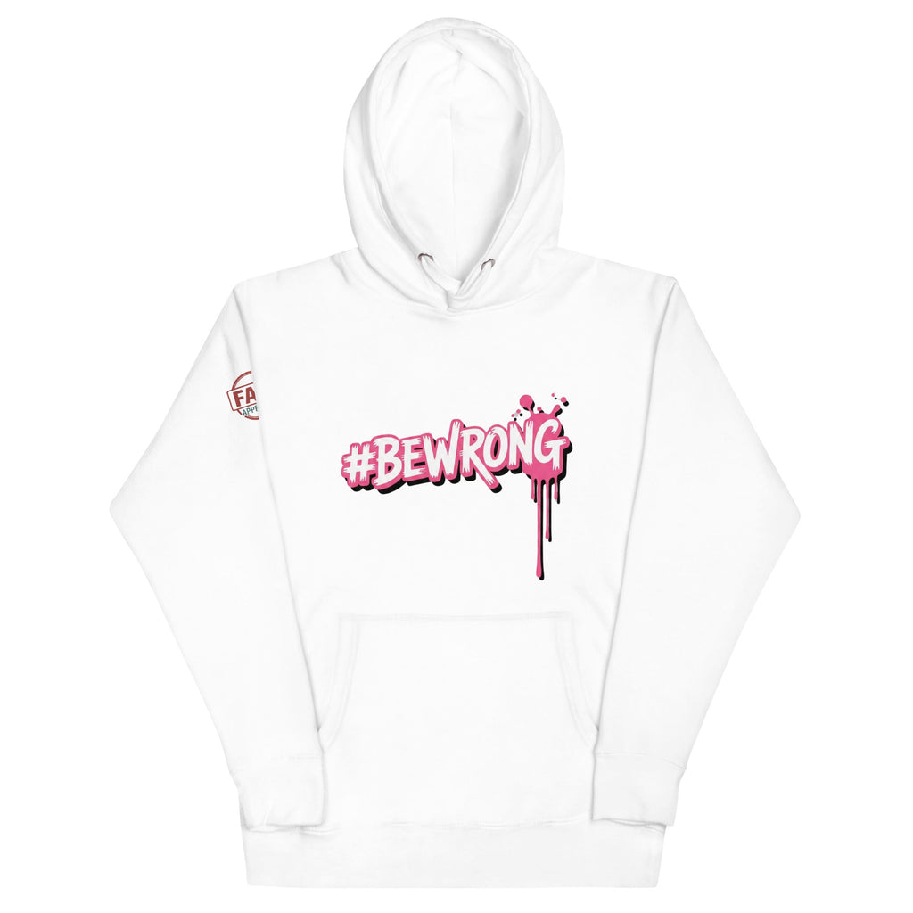 Felpa con Cappuccio Streetwear #BEWRONG 🔴 | FAIL – Comfort, Stile & Coraggio di Sbagliare