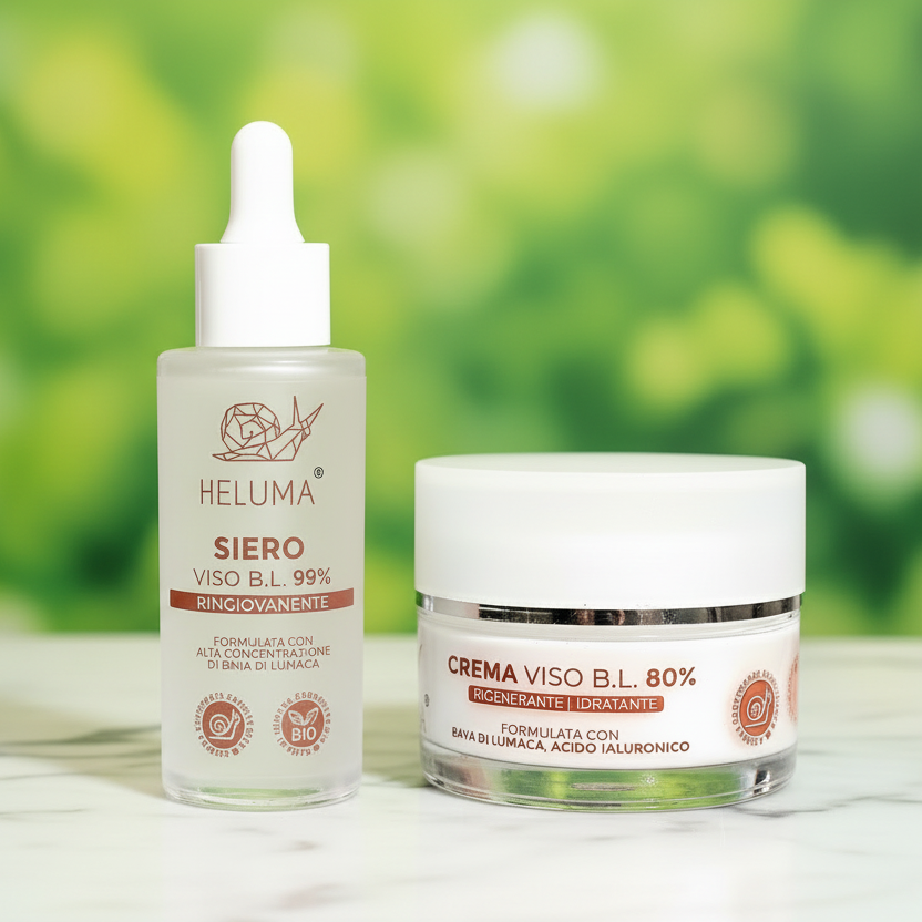 Kit Crema e Siero alla Bava di Lumaca X2 in Offerta