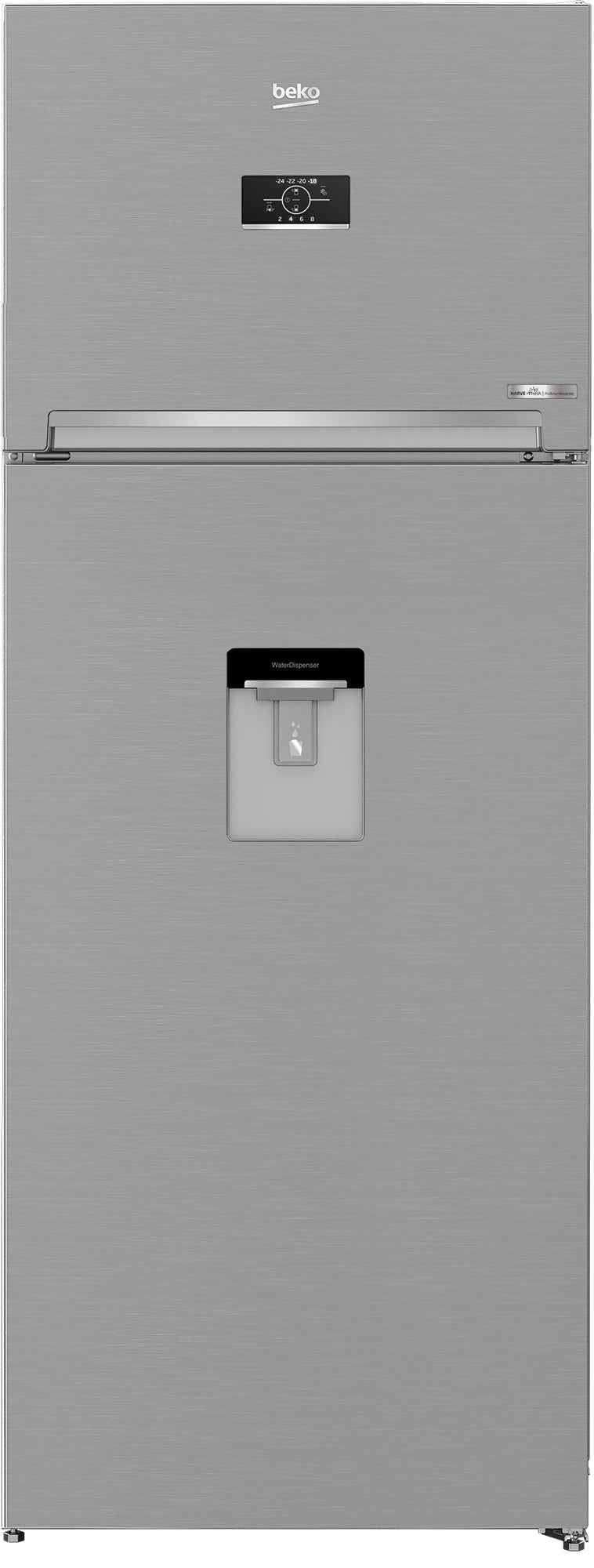 Frigorifero Beko Doppia Porta Inox 455 Litri 70 cm