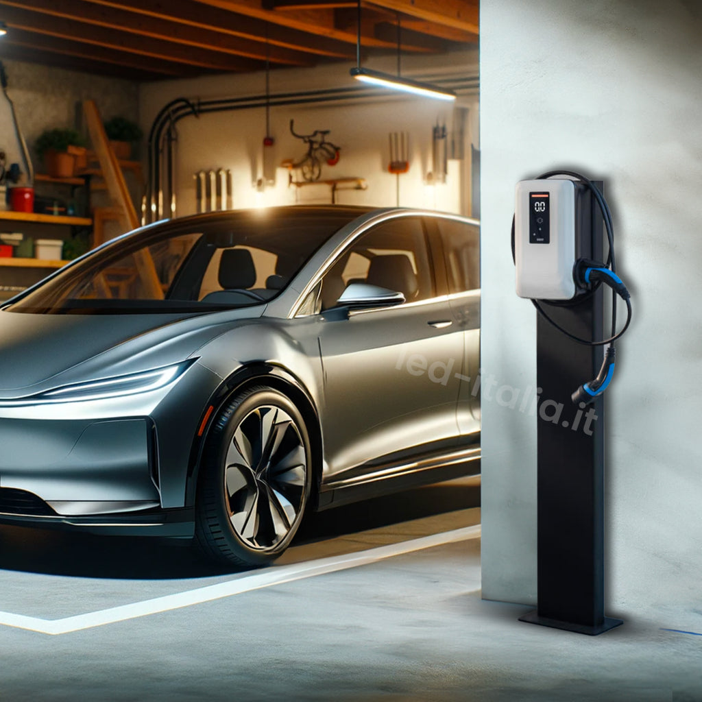 Stazione di ricarica Dazebox Home S 7,4kW monofase con WiFi, Bluetooth e RFID