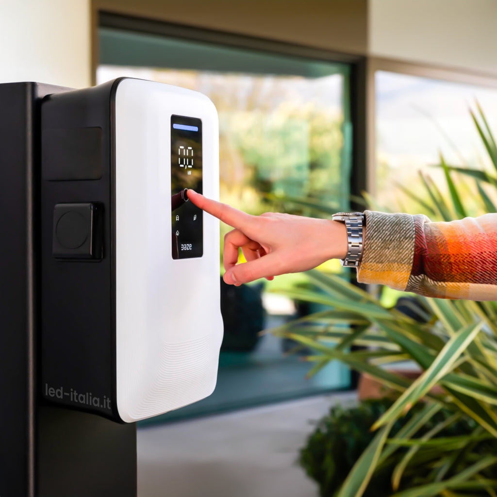 Stazione di ricarica Dazebox Home S 7,4kW monofase con WiFi, Bluetooth e RFID
