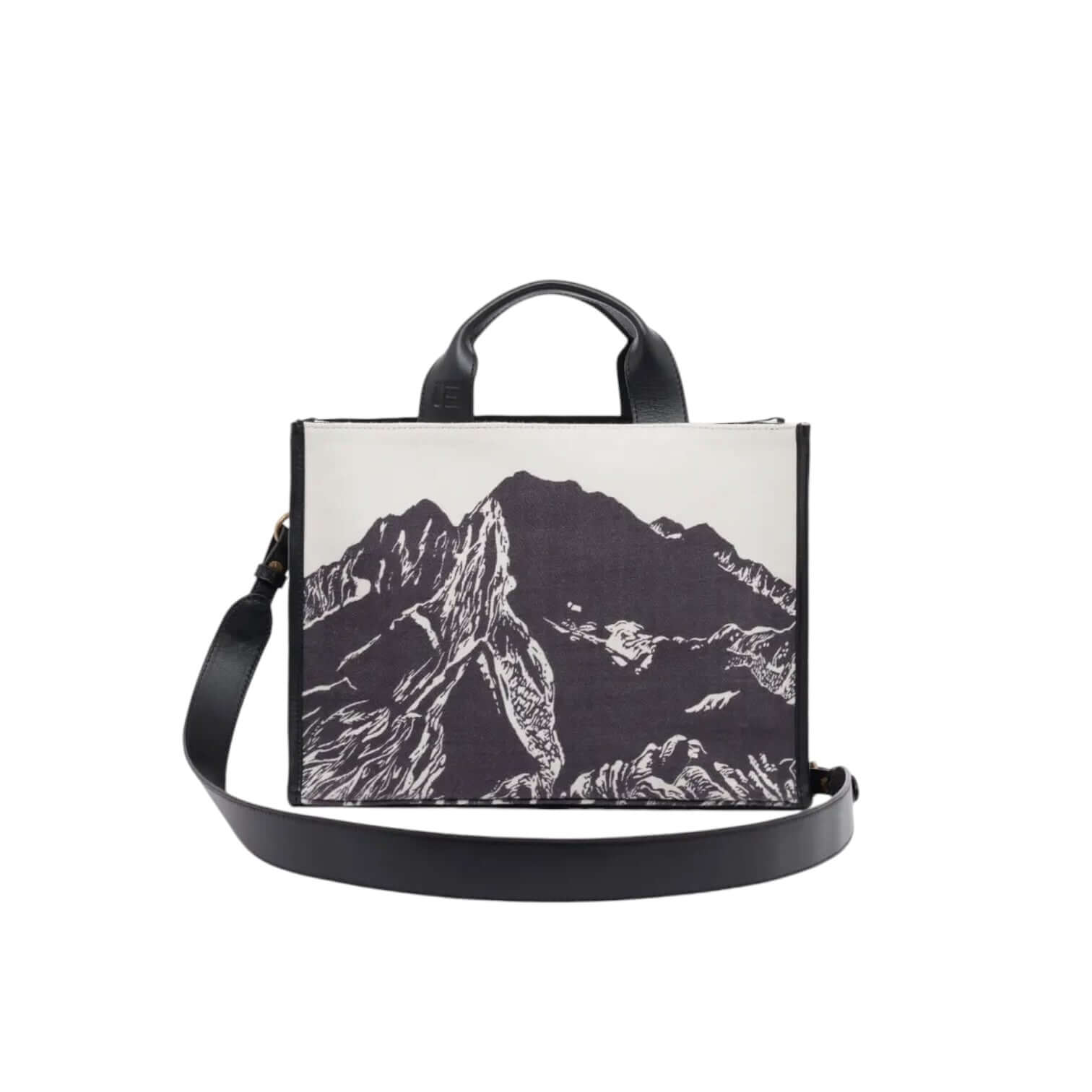 Borsa a Tracolla Nomade Montagne Grigia
