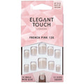 ELEGANT TOUCH NATURAL FRENCH SHORT PINK GLUE ON 126