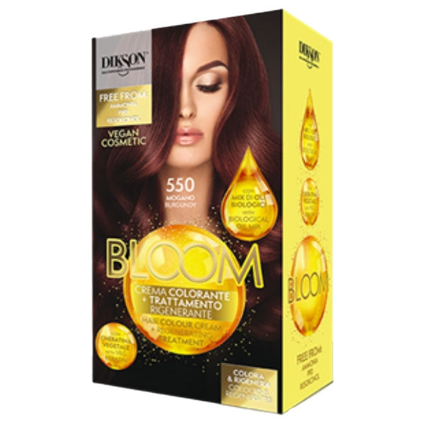 DIKSON BLOOM CREMA COLORANTE MOGANO 550