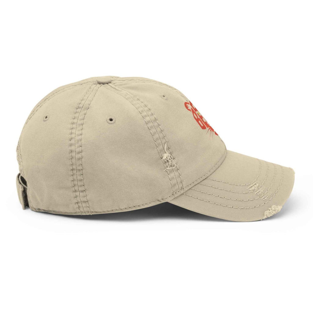 Cappellino Believe Vissuto | Distressed Dad Hat con Stile Autentico