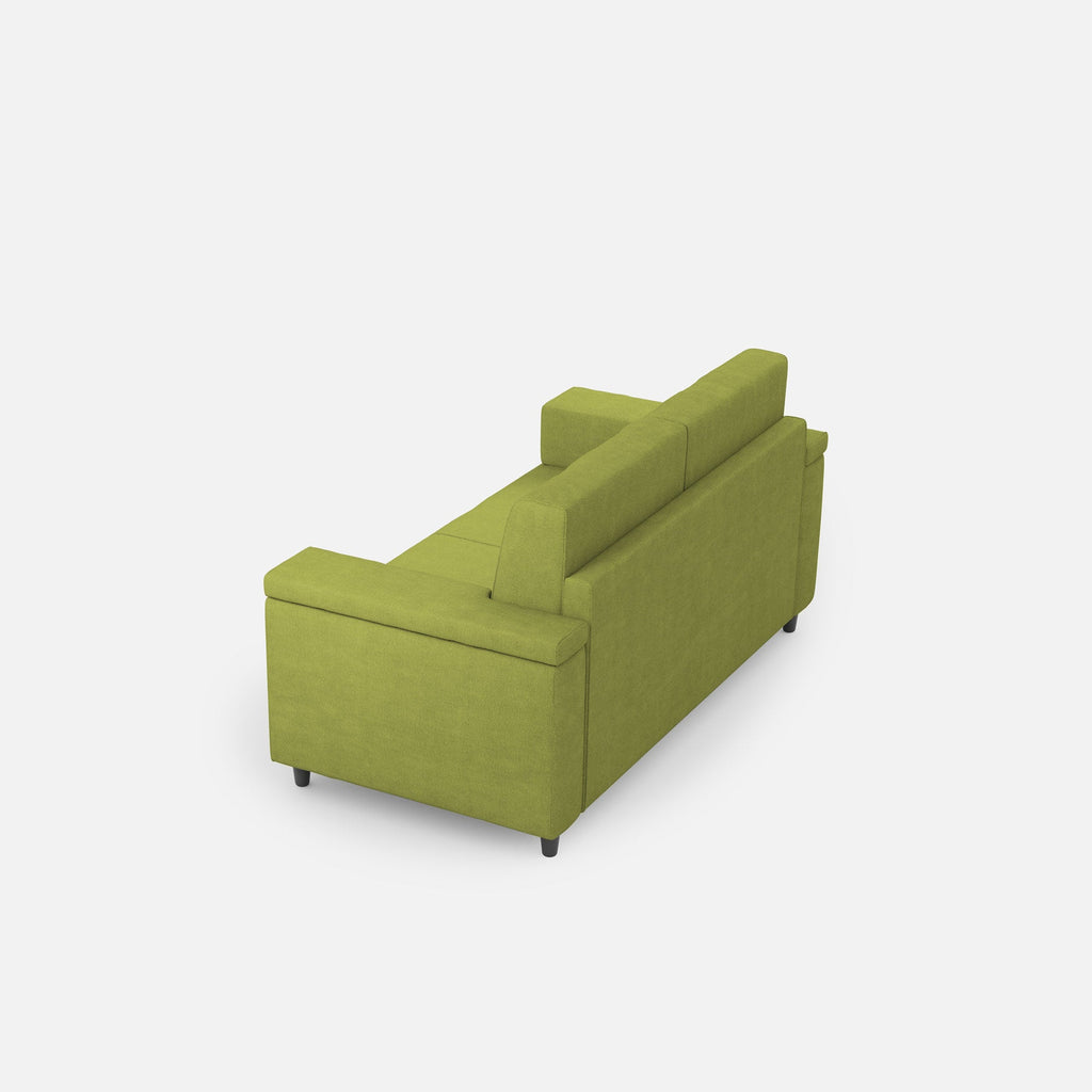 Divano Marrak 2 posti medio (due sedute da 70cm) misure esterne L.168cm