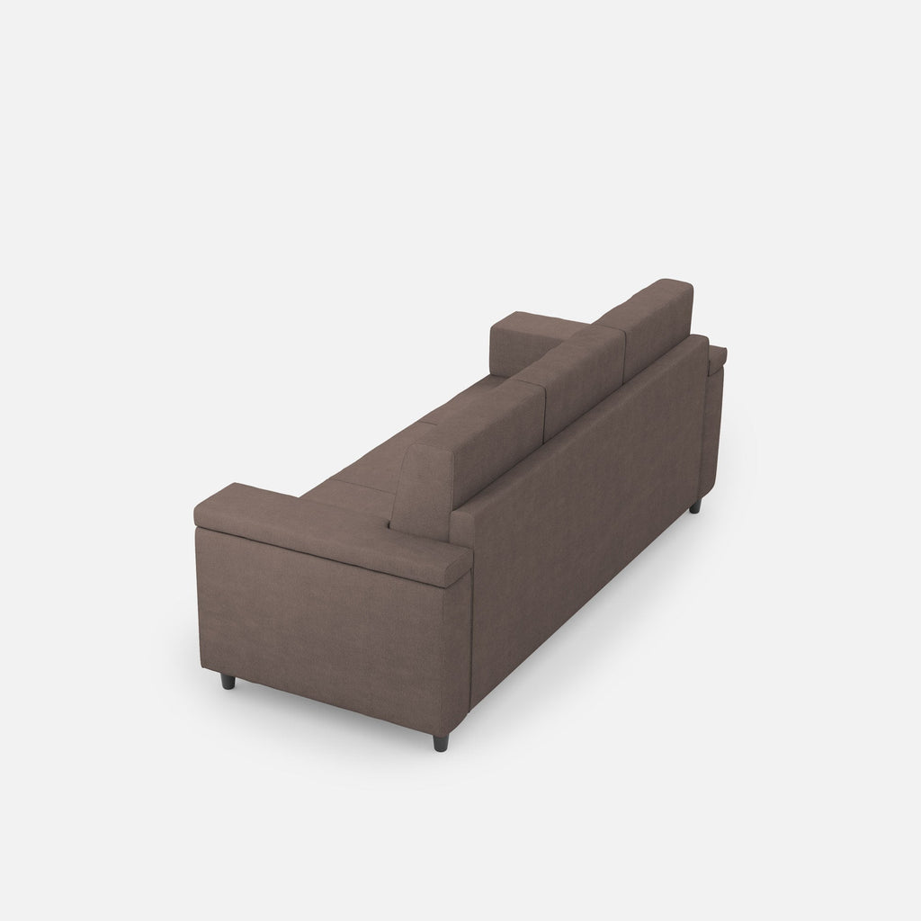 Divano Marrak 3 posti (tre sedute da 60cm) misure esterne L.208cm