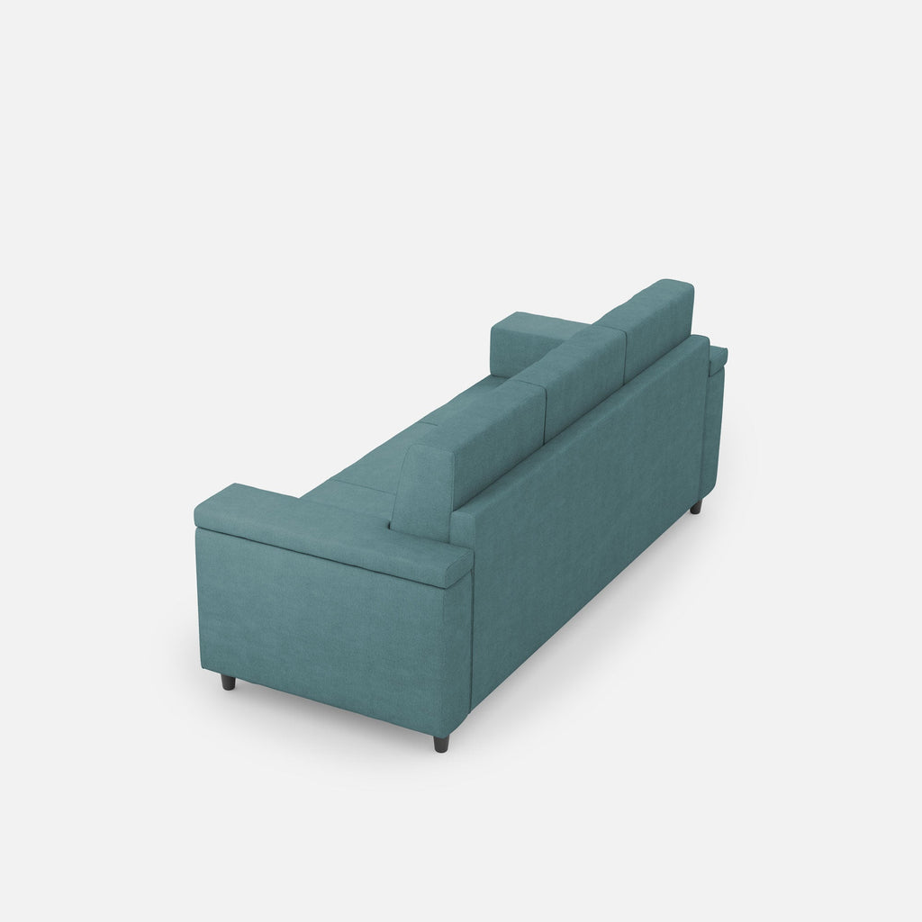 Divano Marrak 3 posti (tre sedute da 60cm) misure esterne L.208cm