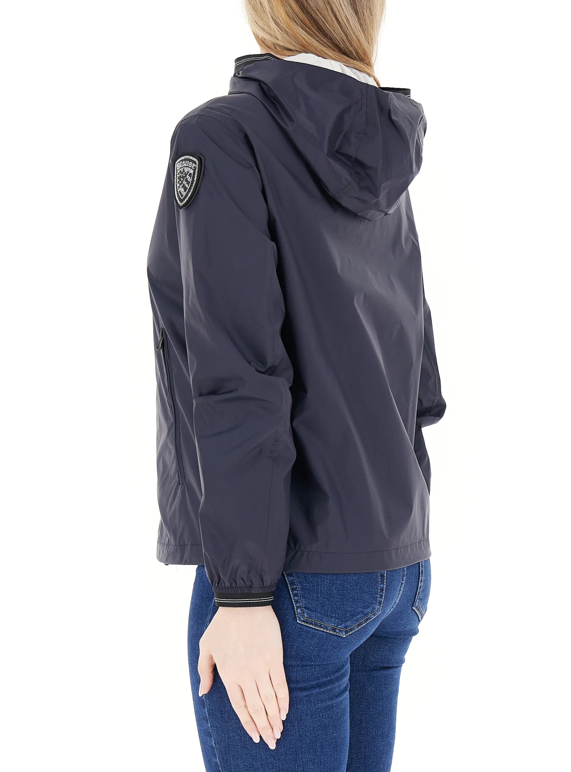 Blauer Donna giubbino con cappuccio 26SBLDC10099 007462 888 Blu