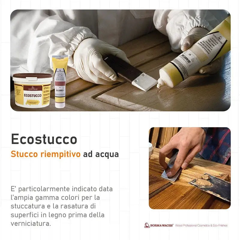 STUCCO BORMA WACHS FINITURA NOCE SCURO (63) BARATTOLO DA 1 KG