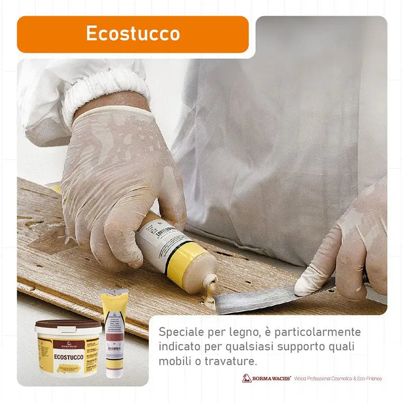 STUCCO BORMA WACHS FINITURA NOCE SCURO (63) BARATTOLO DA 1 KG