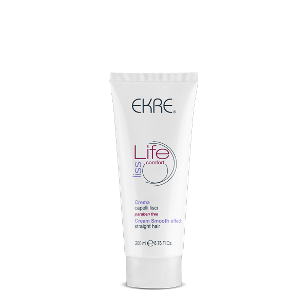 Ekre Life Comfort Liss Crema Capelli Lisci 200 ml