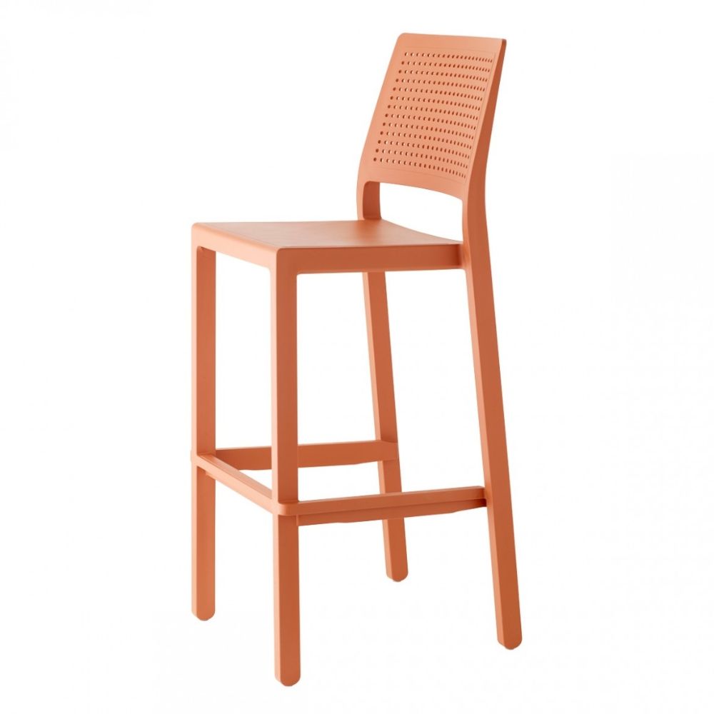 Sgabello Scab Emi - Design Forato Impilabile H65/H75 Made in Italy
