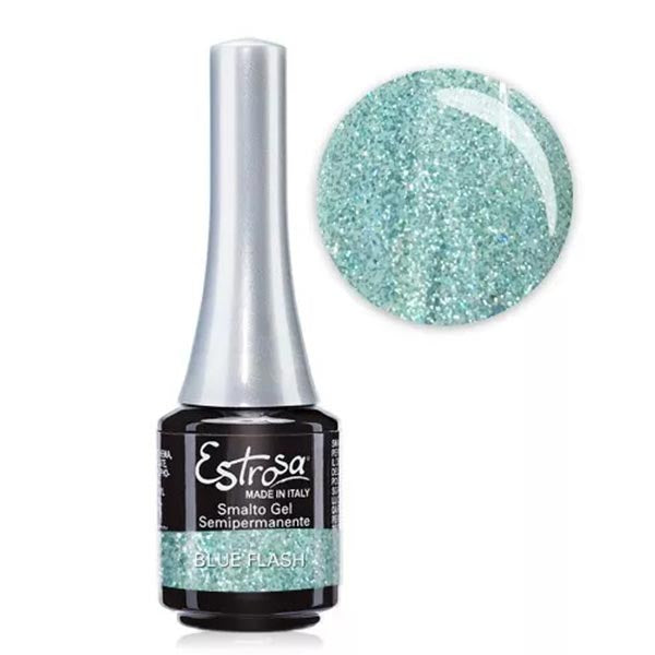 ESTROSA SMALTO GEL SEMIPERMANENTE BLUE FLASH 7 ML