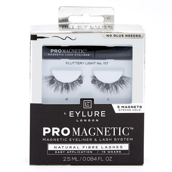 EYLURE PRO MAGNETIC EYELINER & LASH SYSTEM FLUTTERY LIGHT 117