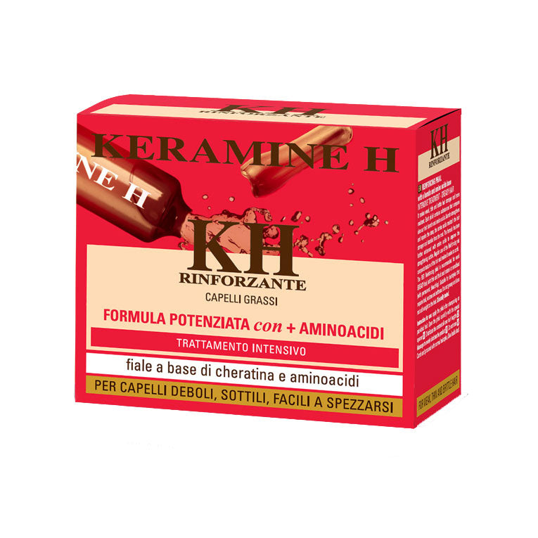 KERAMINE H CAPELLI GRASSI TRATTAMENTO INTENSIVO RINFORZANTE 10 F