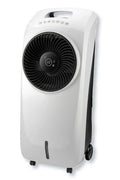 Raffrescatore aria 95W con telecomando, tanica 8L, 3 velocità, timer 8h