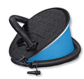 Pompa a piede 5L gonfia/sgonfia, 29x22 cm, con beccucci adattatori
