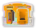 Battery pack Ingco 20V batteria 4Ah con caricabatterie linea P20S