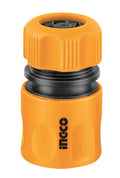 Raccordo rapido 1/2" INGCO – Per tubi in plastica, ABS resistente