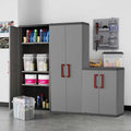 Keter Armadi Quadra Set 2 Pezzi Alto + Basso in Resina