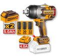Avvitatore ad Impulsi 20V 3/4P 1350Nm Brushless - 2 Batterie 5.0Ah