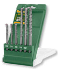 Set 6 Punte Muro SDS Plus in Scatola di Plastica
