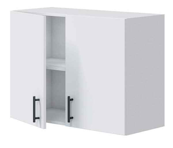 Mobile Pensile Kira 80 cm – 2 Ante, MDF, Bianco