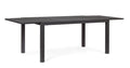 Tavolo Allungabile in Alluminio Hilde 200-300x100 cm – Antracite