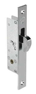 Serratura per Porta Alluminio Chiave a Spillo 160x20 mm