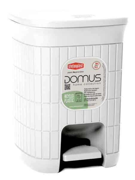 Pattumiera Bagno Domus 6L Design Moderno e Funzionale