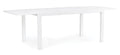 Tavolo Allungabile in Alluminio Hilde 200-300x100 cm – Bianco e Resistente