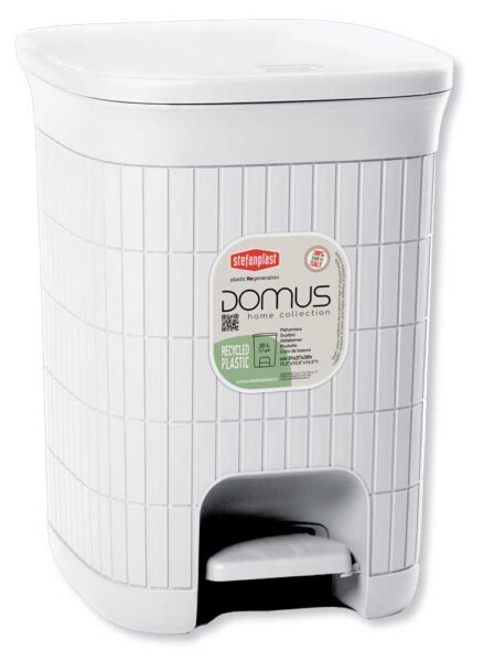 Pattumiera con Pedale 20L per Casa e Ufficio