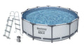 Piscina rotonda fuoriterra 366x100 cm – Acciaio galvanizzato 9.150 L con pompa