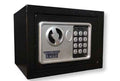 Cassaforte elettromagnetica 23x14x17 cm – Codice digitale, chiavi emergenza, fissaggio incluso