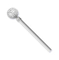 Bastone per Tende in Acciaio Estensibile 120-210cm Boccia Fiore