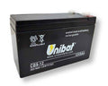 Batteria Servizi SLA Unibat 12V 9Ah Piombo-Acido Sigillata