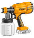 Aerografo a batteria 20V, 800ml/min, 120DIN-s, ugelli in rame