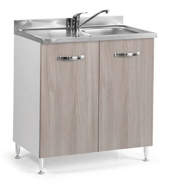 Mobile Sottolavello in Kit Cucina 80 o 120 cm