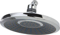 Soffione doccia tondo ABS cromato Ø22 cm anticalcare universale