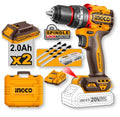 Trapano a Percussione 20V Compact Brushless 55Nm - 2 Batterie 2.0Ah