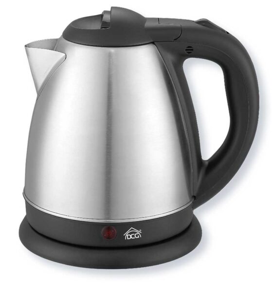 Bollitore Elettrico in Acciaio Inox 1,5 Litri 1500W Senza Fili