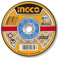 Disco abrasivo INGCO 115mm x 6,0mm x 22,2mm per metallo – Taglio preciso e lunga durata