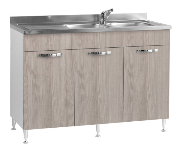 Mobile Sottolavello in Kit Cucina 80 o 120 cm